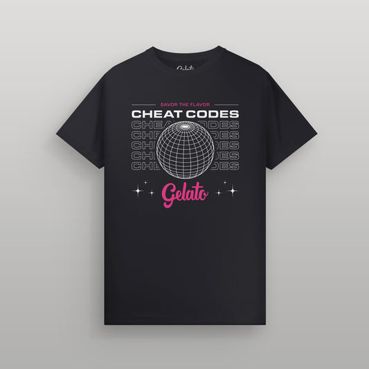 Cheat Codes x Gelato Black T-shirt