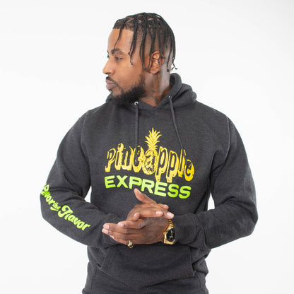 Charcoal Pineapple Express Graphic Hoodie